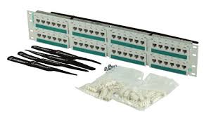 Ortronics phd6au48 patch panel cat6a de 48 puertos de 2ur