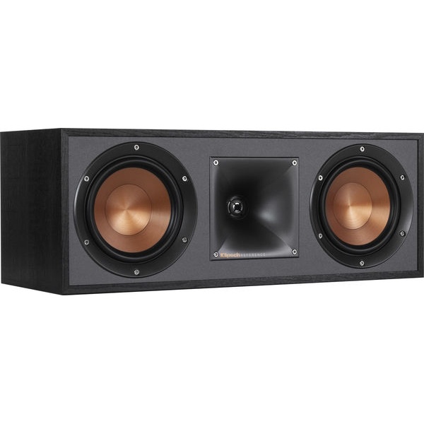 Klipsch r-52c altavoz central para cine en casa dual de 5.25 pulgadas y 400w