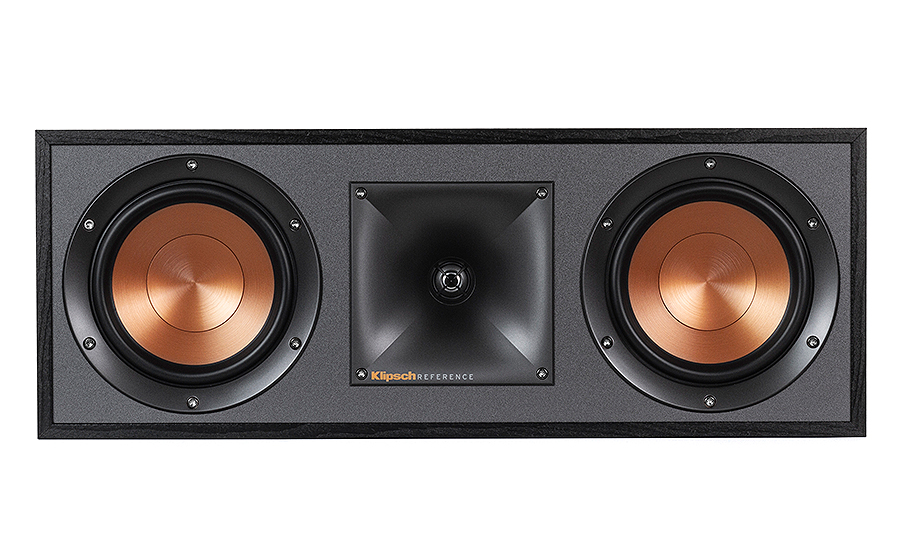 Klipsch r-52c altavoz central para cine en casa dual de 5.25 pulgadas y 400w