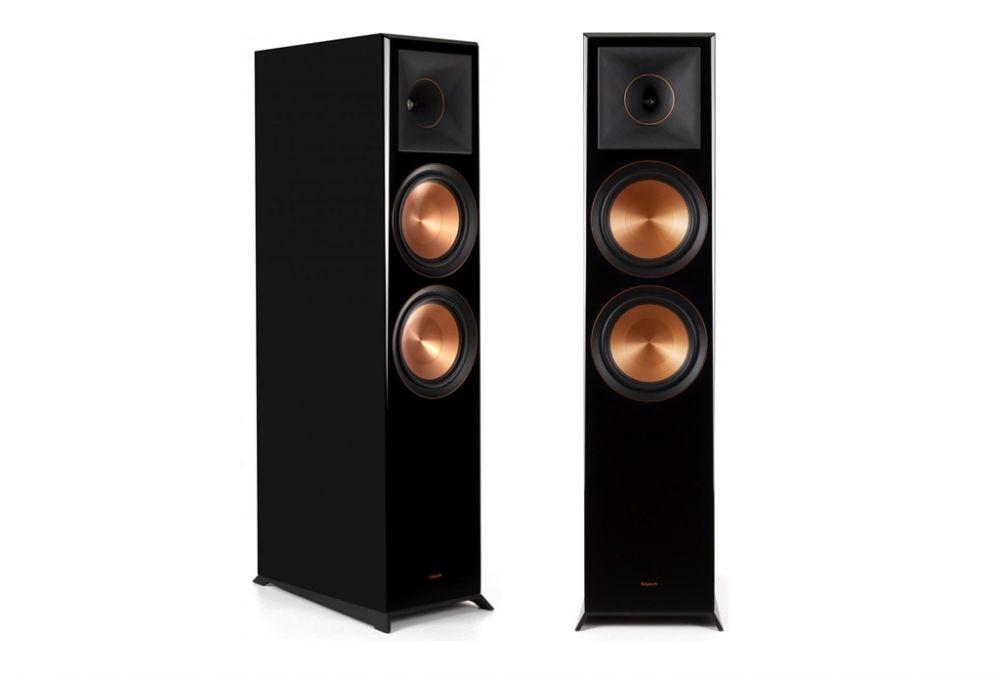 Klipsch rp-8000f altavoz tipo torre dual de 8 pulgadas y 600w