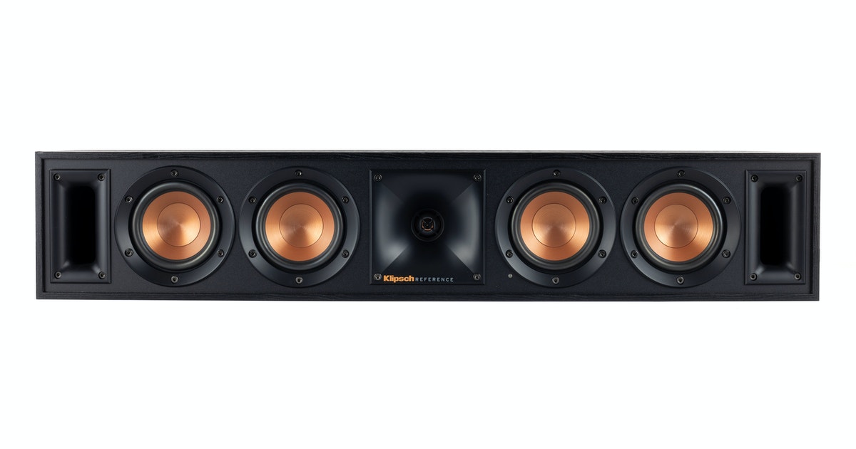 Klipsch rw-34c altavoz central inalámbrico con 4 woofers de 3.5 pulgadas y 160w