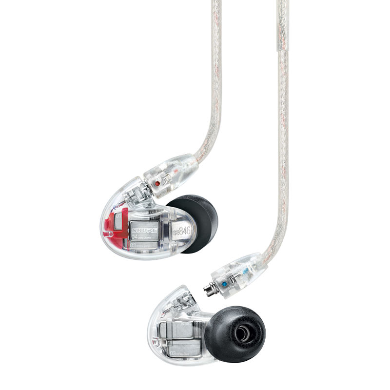 Shure general Shure se846-Cl audífonos in-Ear profesionales sound isolating con 4 micro-Drivers