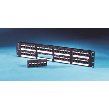 Ortronics sp5eu48 patch panel de 48 puertos plano cat5e de 2ur techchoice