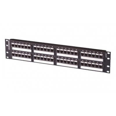 Ortronics sp6u48 patch panel de 48 puertos plano cat6 de 2ur techchoice