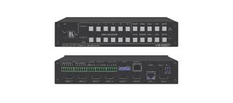 Kramer vs-62dt conmutador de matriz poe de largo alcance hdmi/hdbaset 6x2 4k60 4:2:0