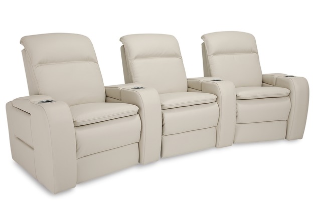 VERTEX (3L RECLINER POWER HEADREST & LUMBAR) Sillones palliser, compuesto por hilera de 4 sillones