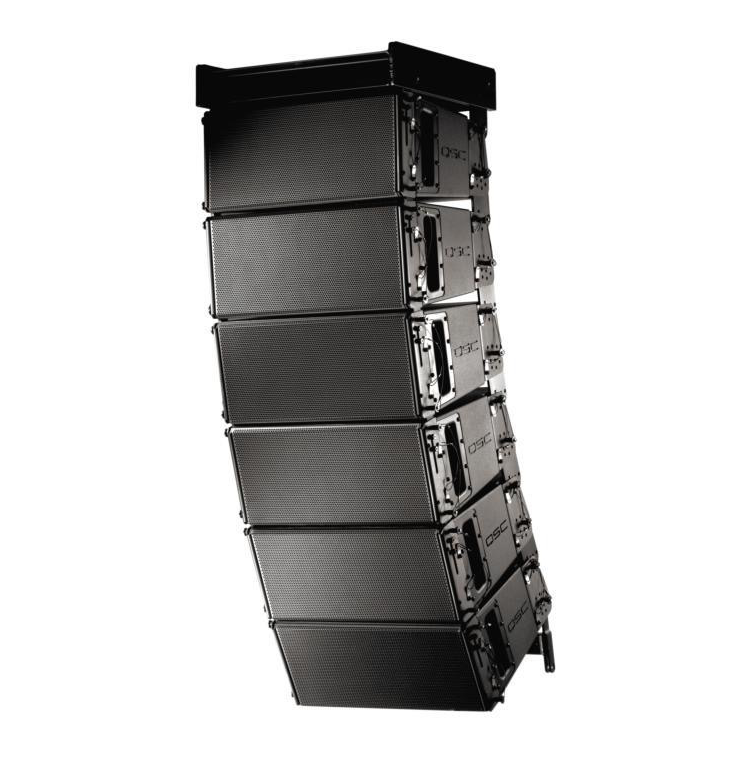 Qsc wl2082-I-Bk sistema de line array de 3 vías, 8 pulgadas, 200w