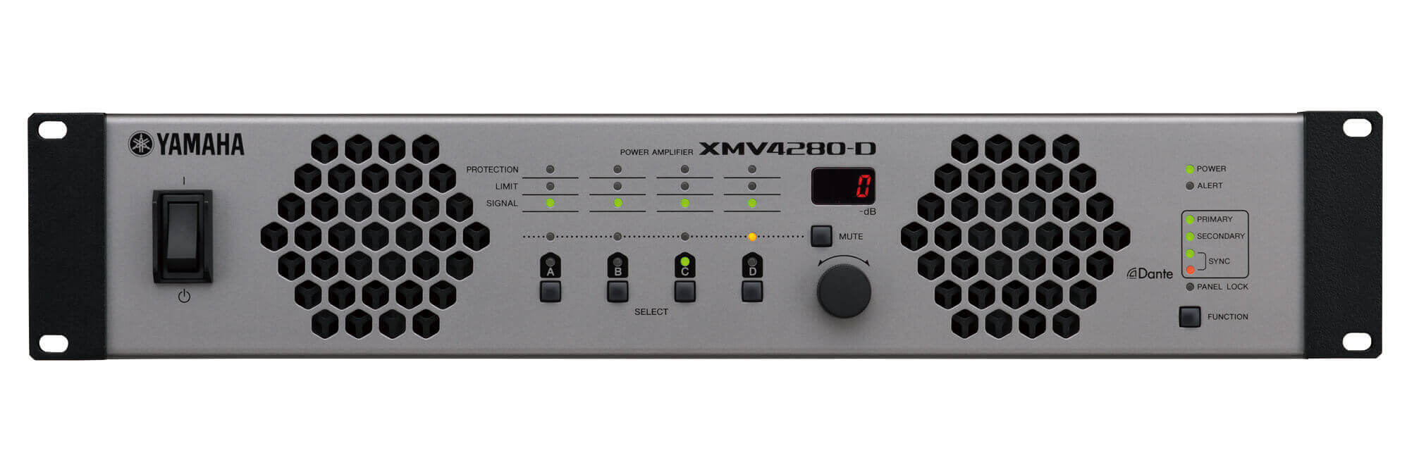 Yamaha xmv4280-D amplificador de 4 canales.