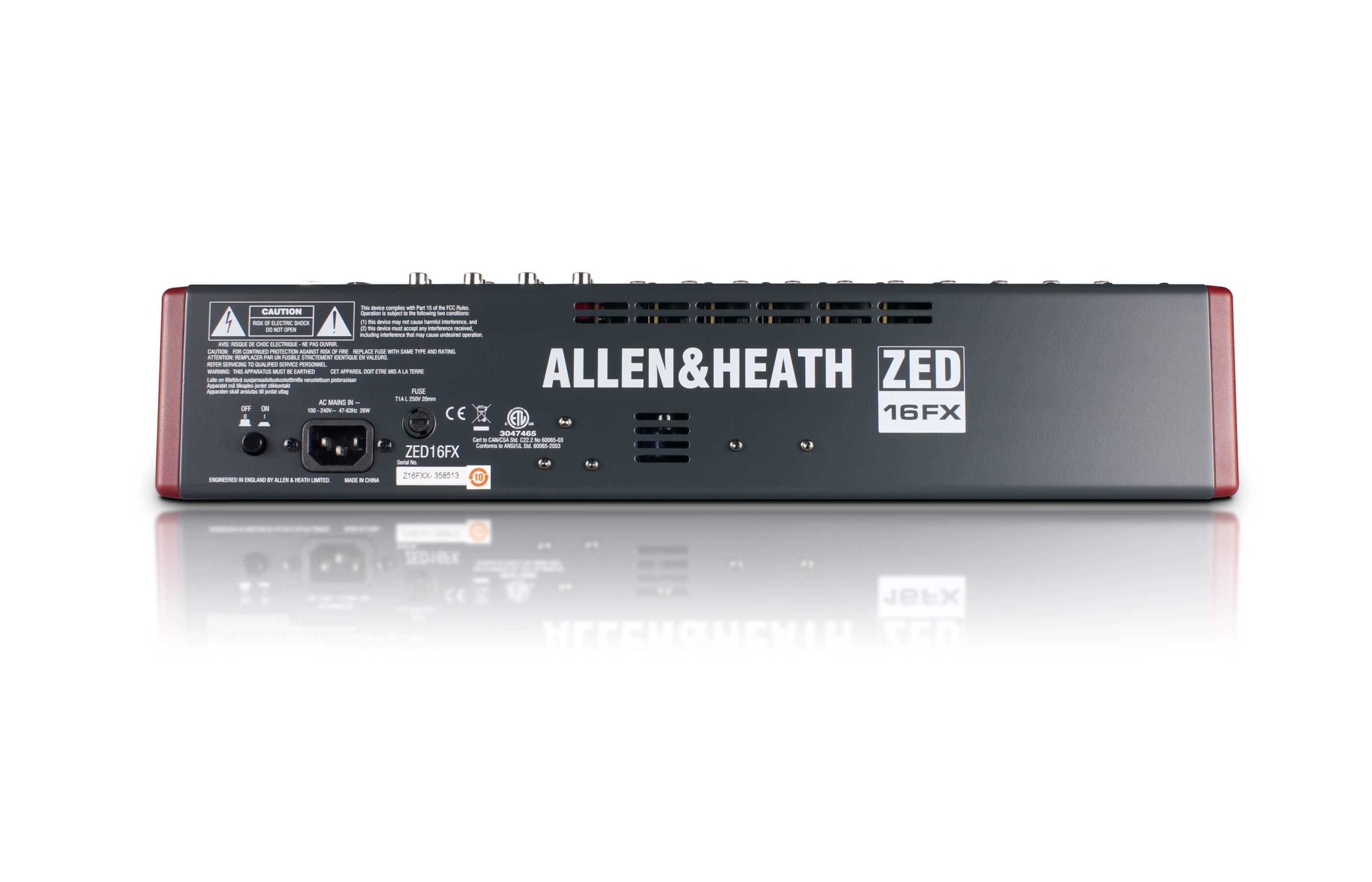 Allen   Health Allen&heath zed-16fx mezcladora analógica de 16 canales y 10 entradas
