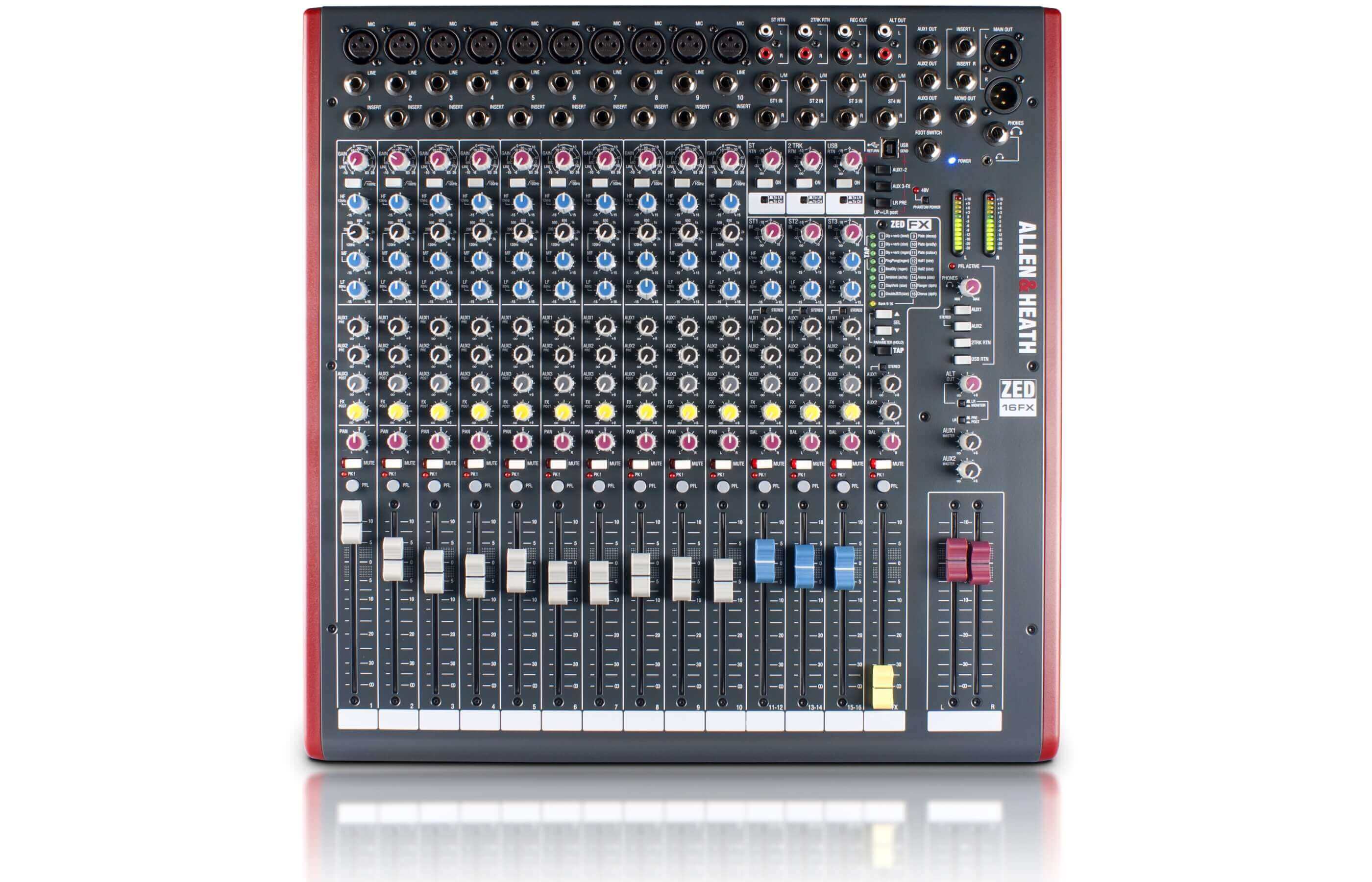 Allen   Health Allen&heath zed-16fx mezcladora analógica de 16 canales y 10 entradas