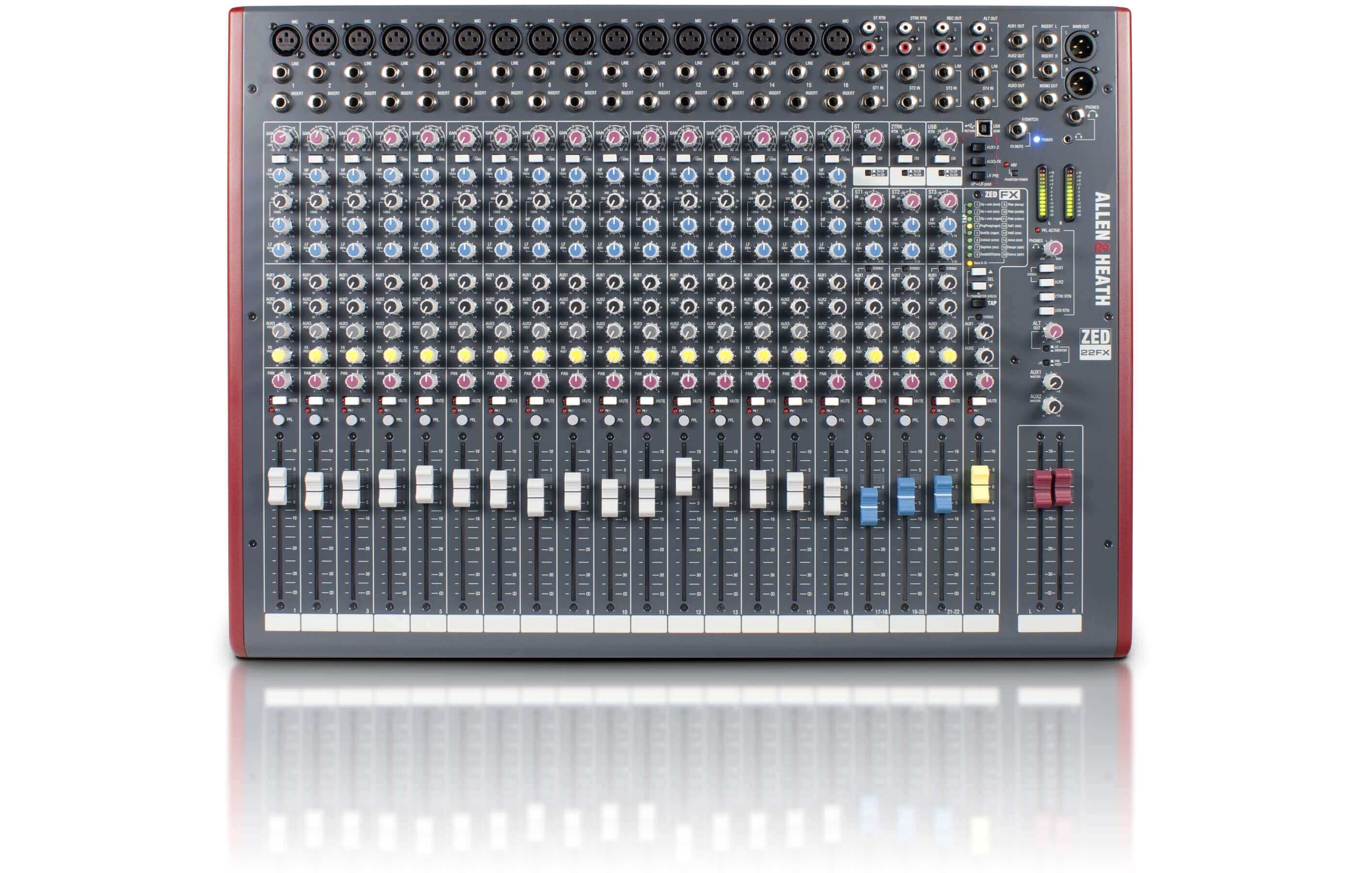 Allen   Health Allen&heath zed-22fx mezcladora analógica de 16 canales