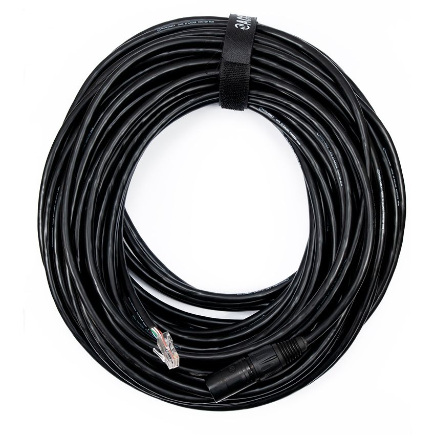 Adj cat6pro100fc cable de datos de inicio con conector neutrik 30 metros