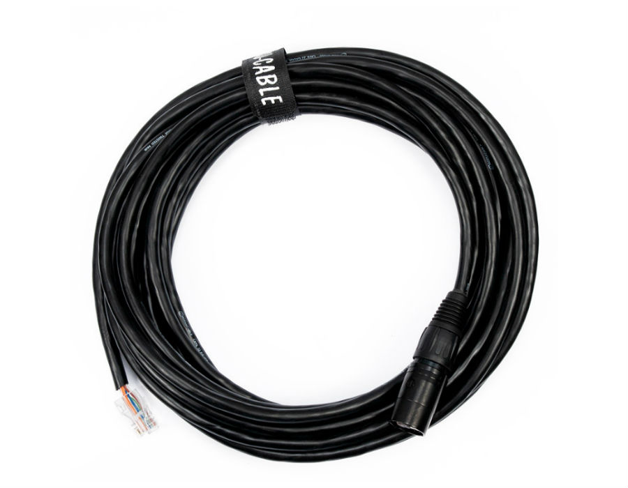 Adj cat6pro25fc cable de datos de inicio conector neutrik 7.5 metros