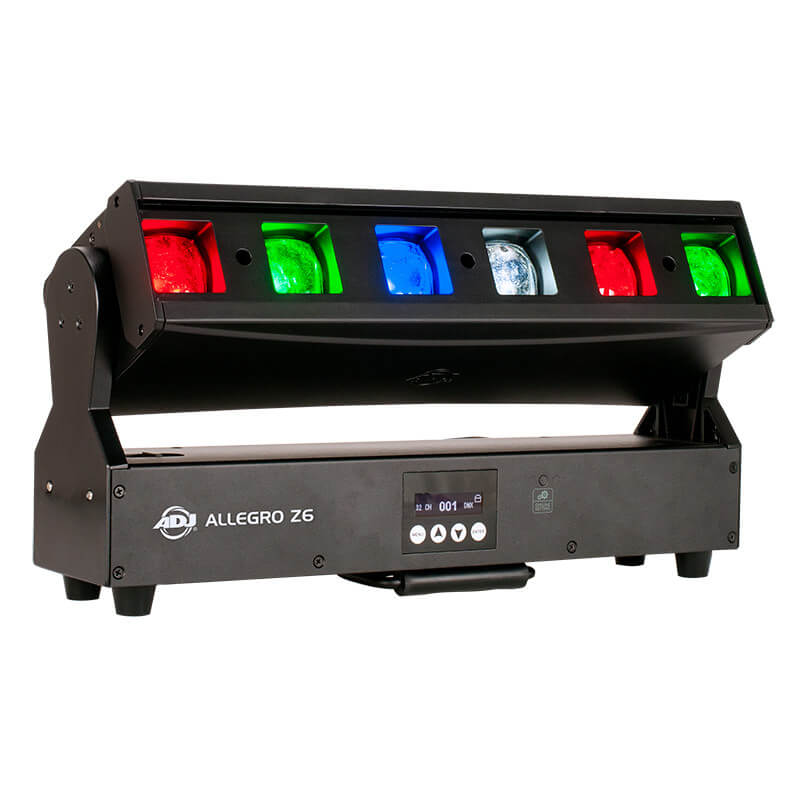 Adj allegro z6 barra con 6 led rgbw de 30w