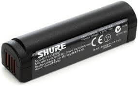 Shure general SB902 Bateria de iones de litio para transmisores inalambricos