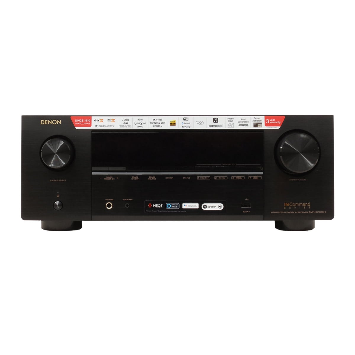 Digital Projection Denon avr-X2700h