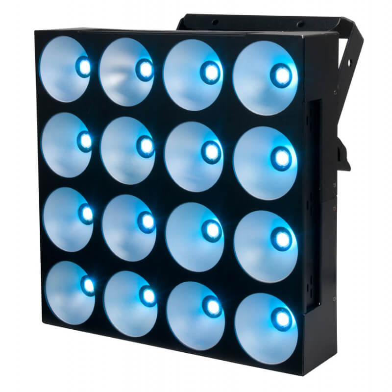 Adj dotz matrix panel wash/blinder con 16 leds rgb de 30w