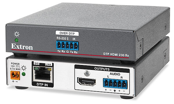 EXTRON DTP HDMI 4K 230 Rx Receptor dtp para hdmi