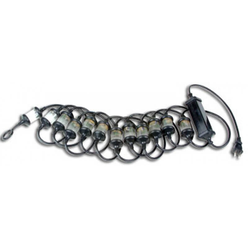 Adj flash rope estrobo con 12 mini cápsulas plug and play