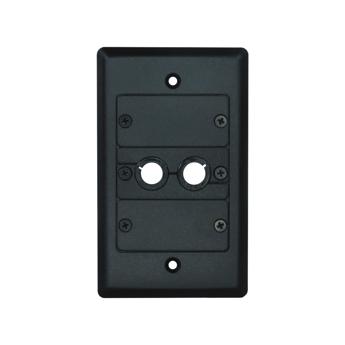 Kramer paq(b)-Wcp-2(b)&frame(b) marco y placa a pared para pasa-Cables doble