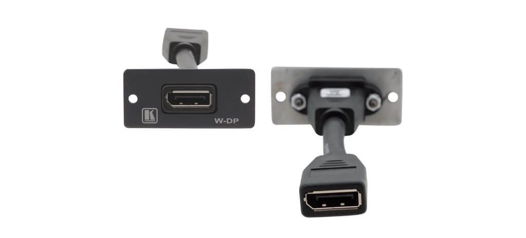 Kramer w-Dp(w) inserto para placa de pared displayport