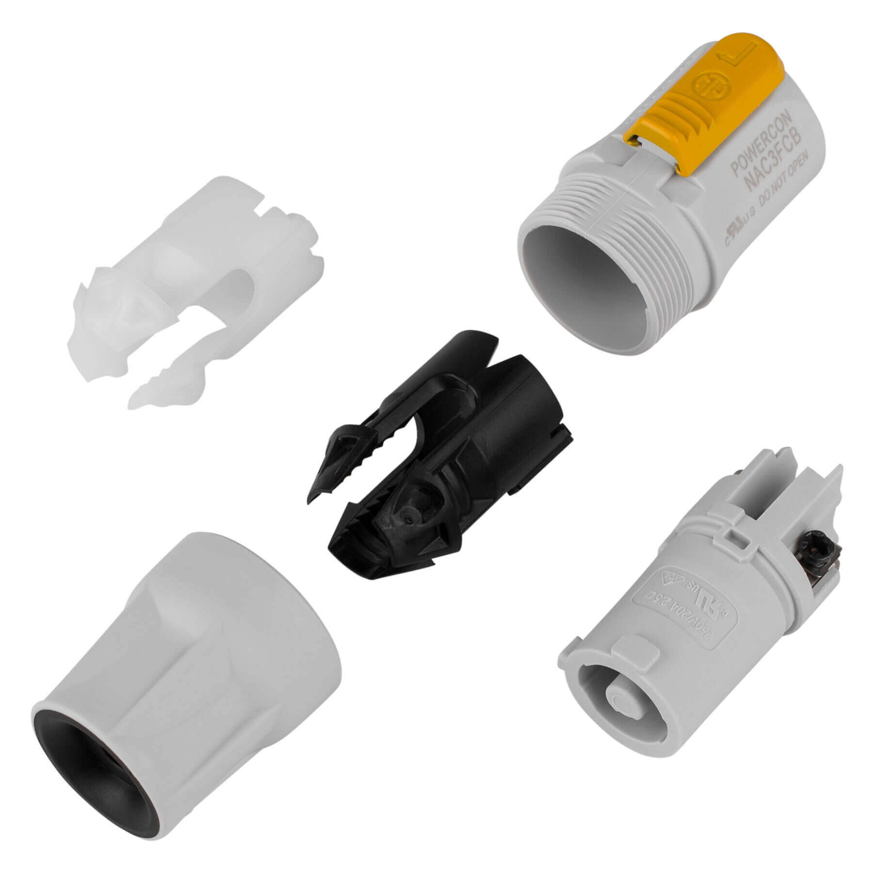 Neutrik nac3fcb conector powercon tipo b