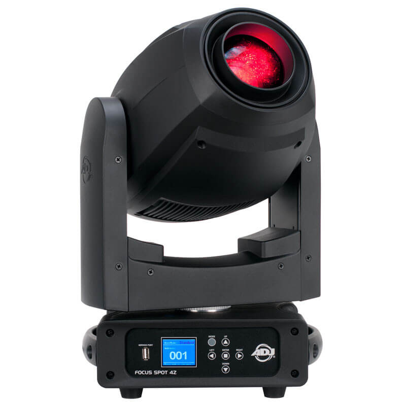 Adj Focus Spot 4z Cabeza Móvil Tipo Spot Con Led Blanco Frío De 200w