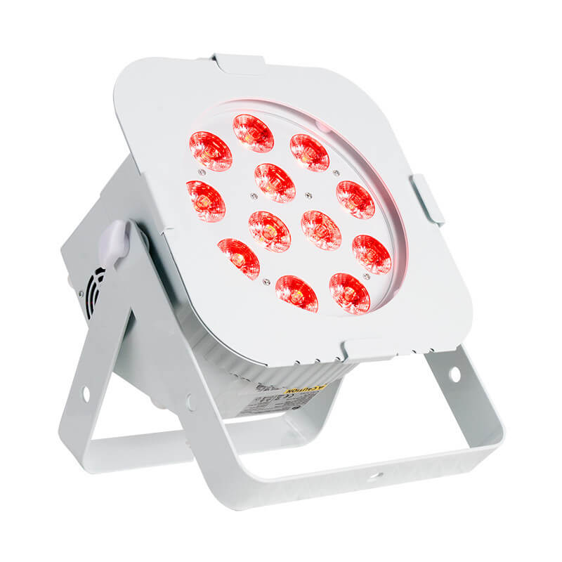 Adj 12px Hex Pearl Luminaria Tipo Par Con 12 Leds De 12w Rgbaw+ Uv