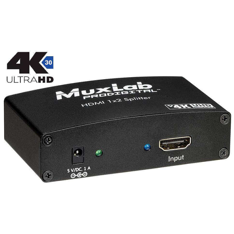 Muxlab 500423 Adaptador De Audio/vídeo De Dvi A Hdmi