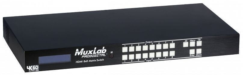 Muxlab 500443 Commutador De Matriz Hdmi 8x8