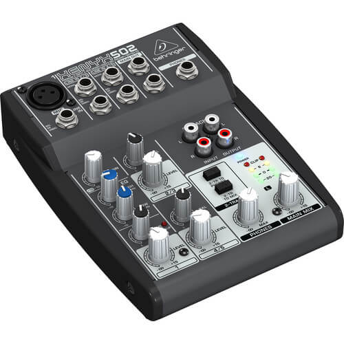 Behringer 502 Mezcladora Analoga De 5 Canales