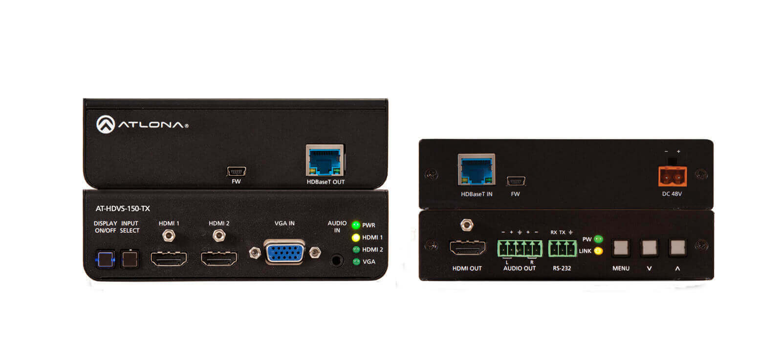 Atlona At-hdvs-150-kit Auto Switcher Con 3 Entradas Tx/rx Y Escalador Hd