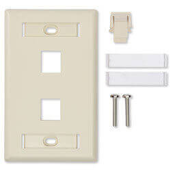 Belden Ax103922 Placas Frontales De Keyconnect De 1 Puerto