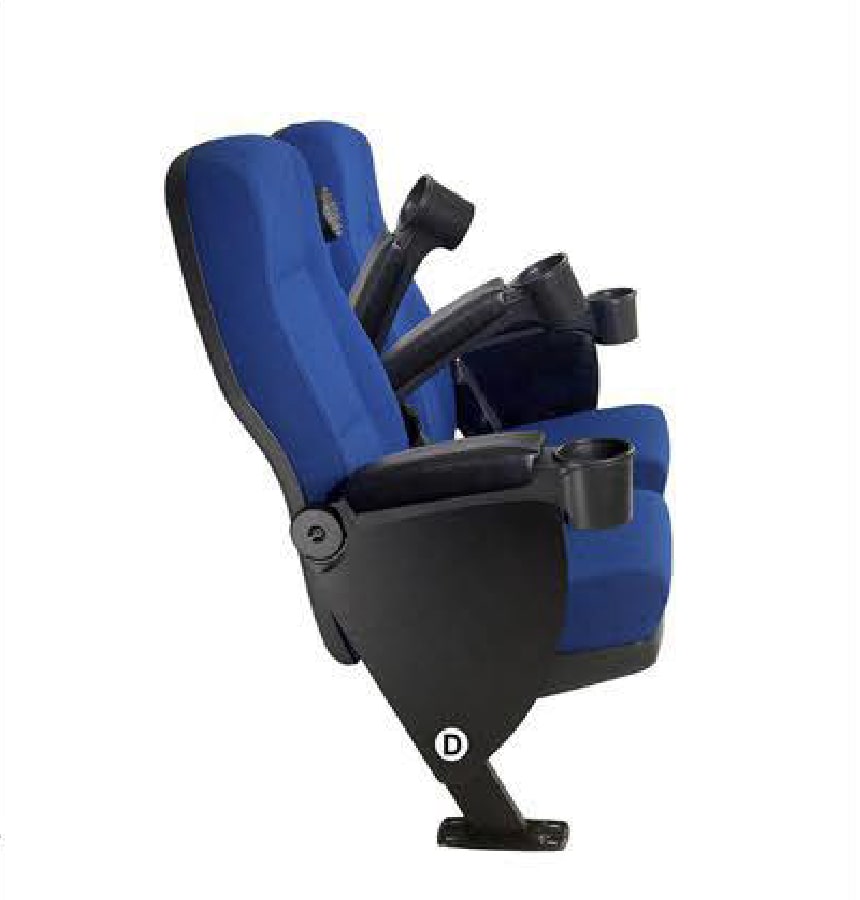 Sillón Cinema Mc Butaca Lean Rocker