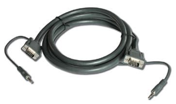 Kramer C-gma/gma-10 Cable Vga Con Audio 3.5mm De 3 Metros