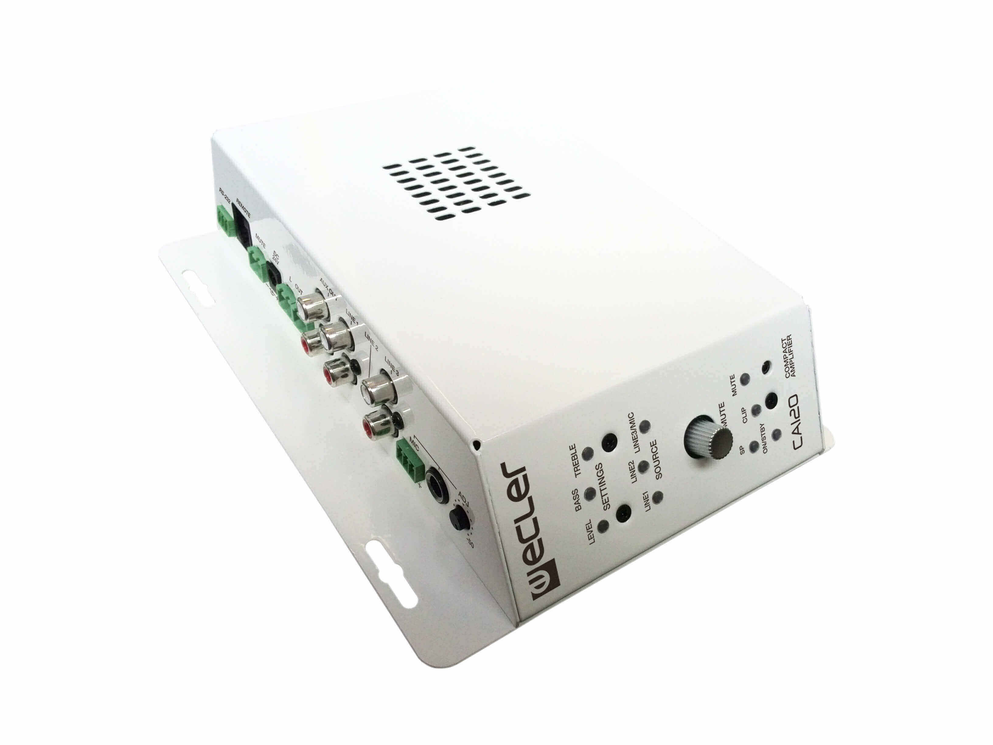 Ecler Ca120 Amplificador Estéreo De 2x60 Watts