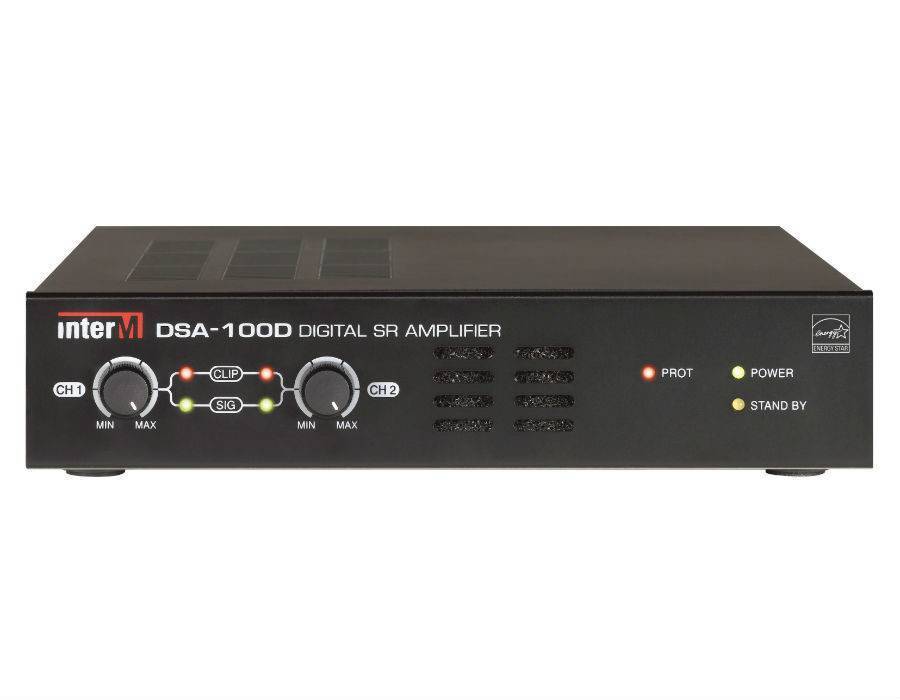 Inter M Dsa-100d Amplificador Sr Digital
