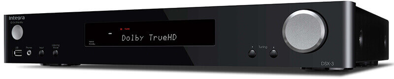 Integra Dsx-3 Receptor De Audio Y Video Para Teatro En Casa De 80 Watts Y 5.1 Canales