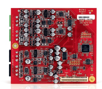 Biamp Eioc-4 Tarjeta De Entrada Salida De Micrófono Línea De Expansión De 4 Canales