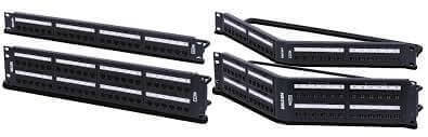 Bleden Rv6ppf2u48bk Patch Panel 48 Puertos 2 Unidades (negro)