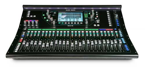 Allen&heath Sq-6 Mezclador Digital De 48 Canales / 36 Buses