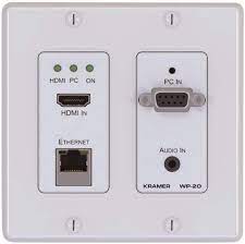 Kramer Wp-20 Autoswitcher/transmisor Automático De Placas De Pared Y Vga