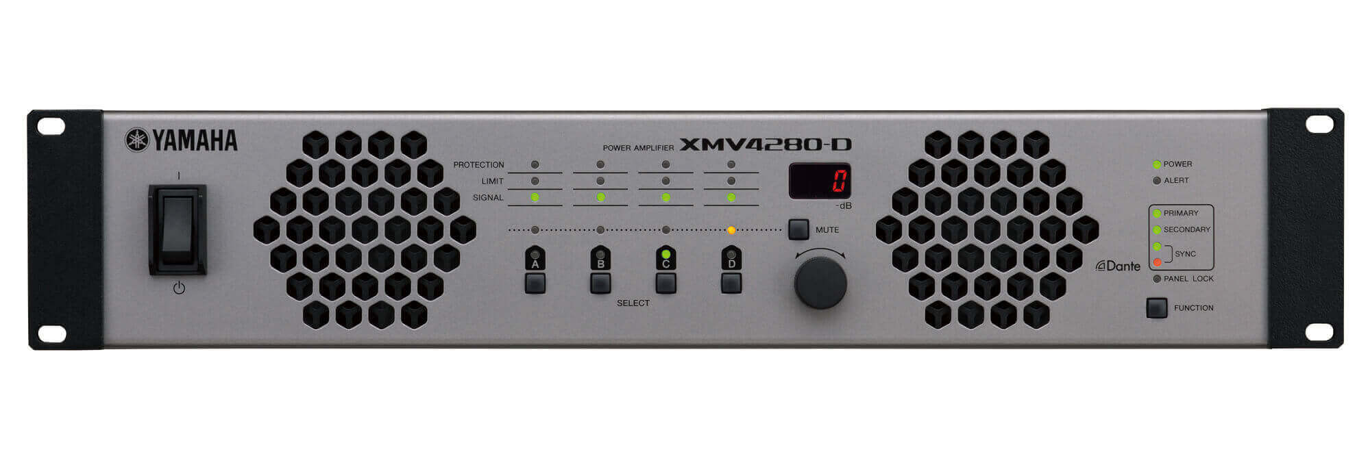 Yamaha Xmv4280-d Amplificador De 4 Canales.