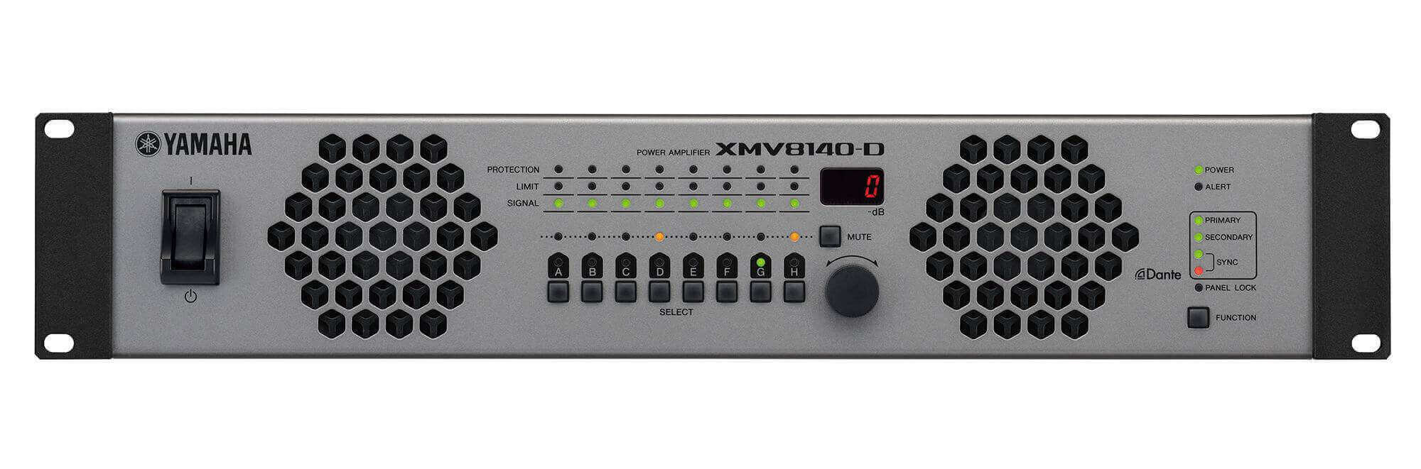Yamaha Xmv8140-d Amplificador De 8 Canales.